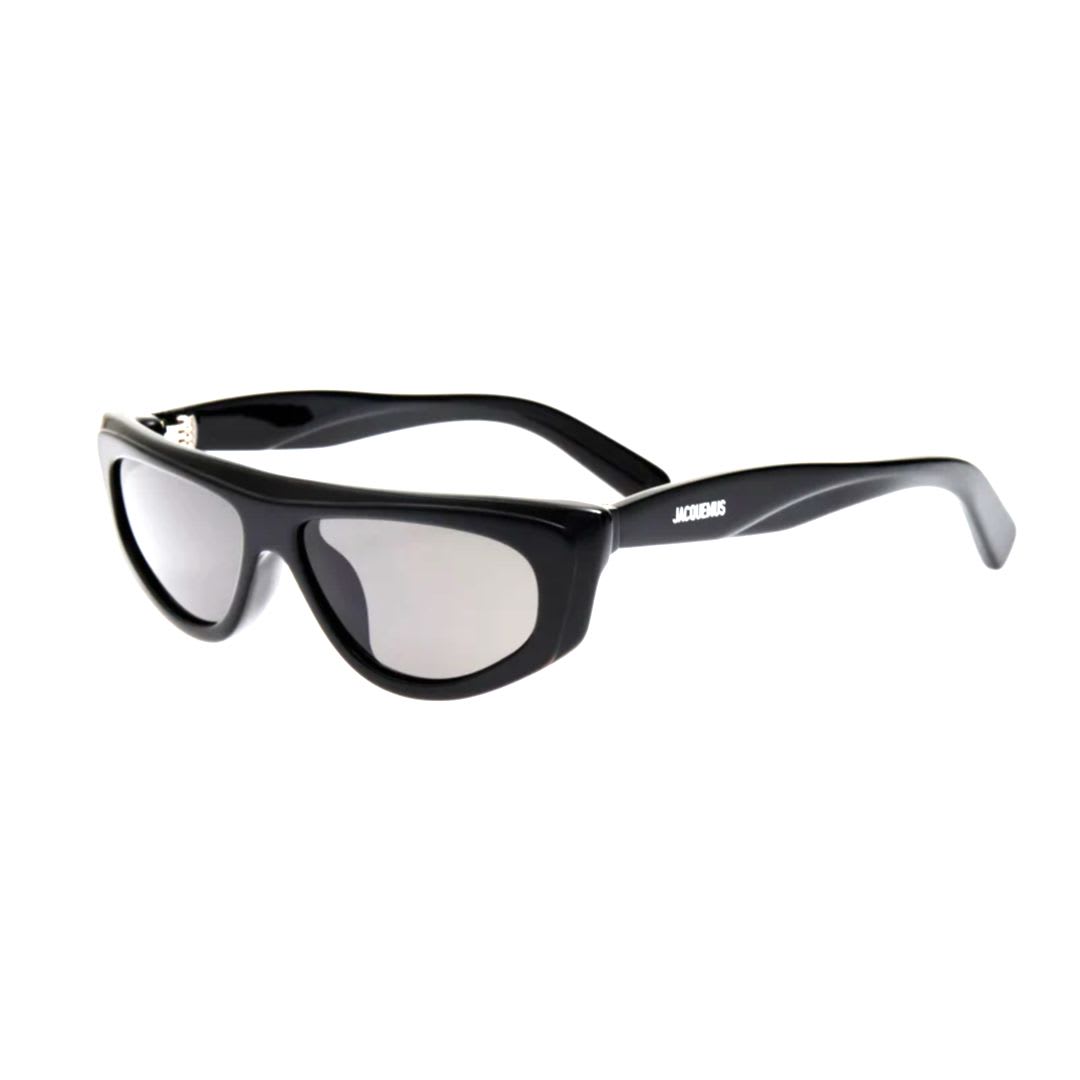 Jacquemus Cascoblack Silver Grey In Black