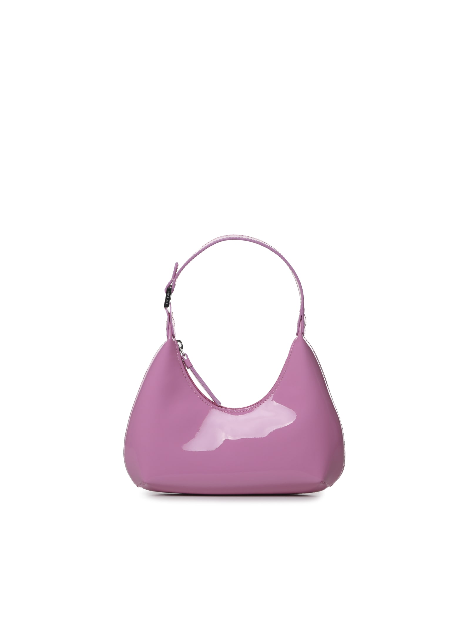 BY FAR Baby Ambe Patent Leather Shoulder Bag