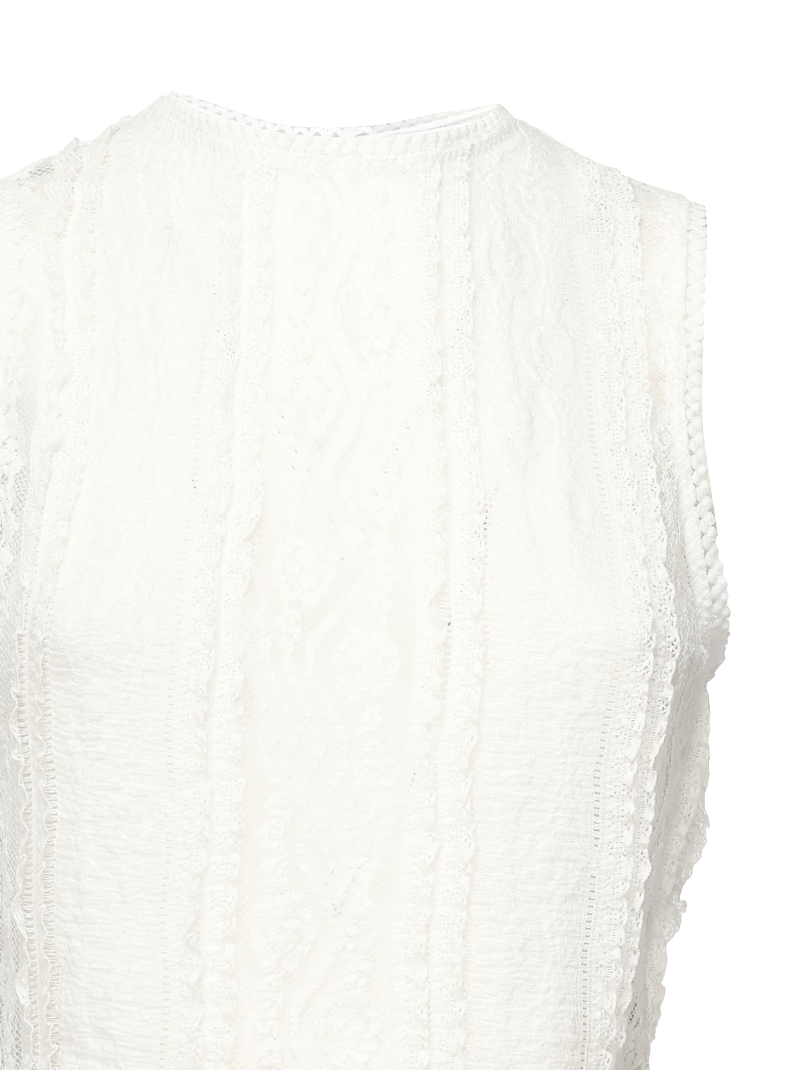 Charo Ruiz Asteria Top In White