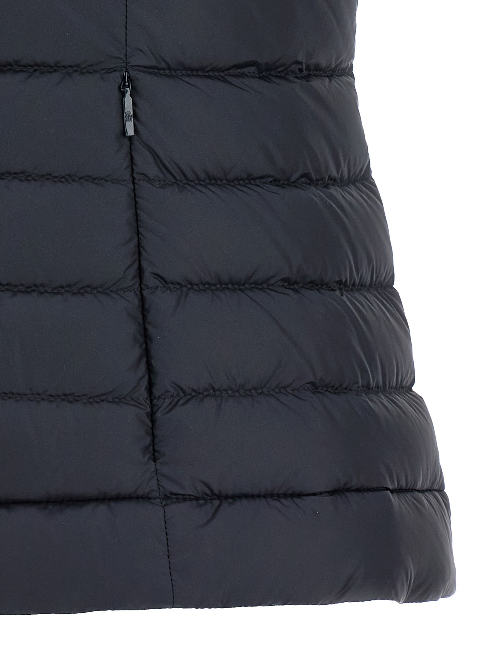 Moncler Igens Down Vest In Blue