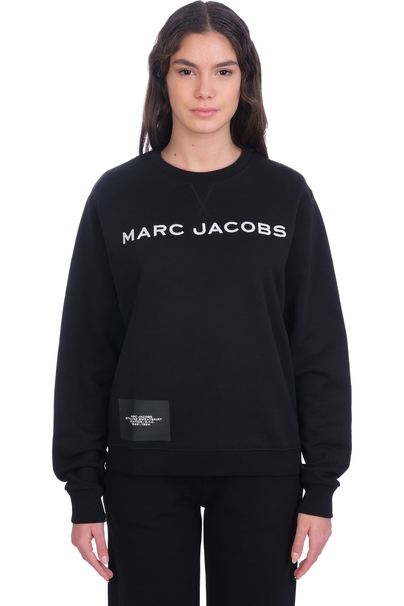 Marc Jacobs Sweatshirt In Black Cotton