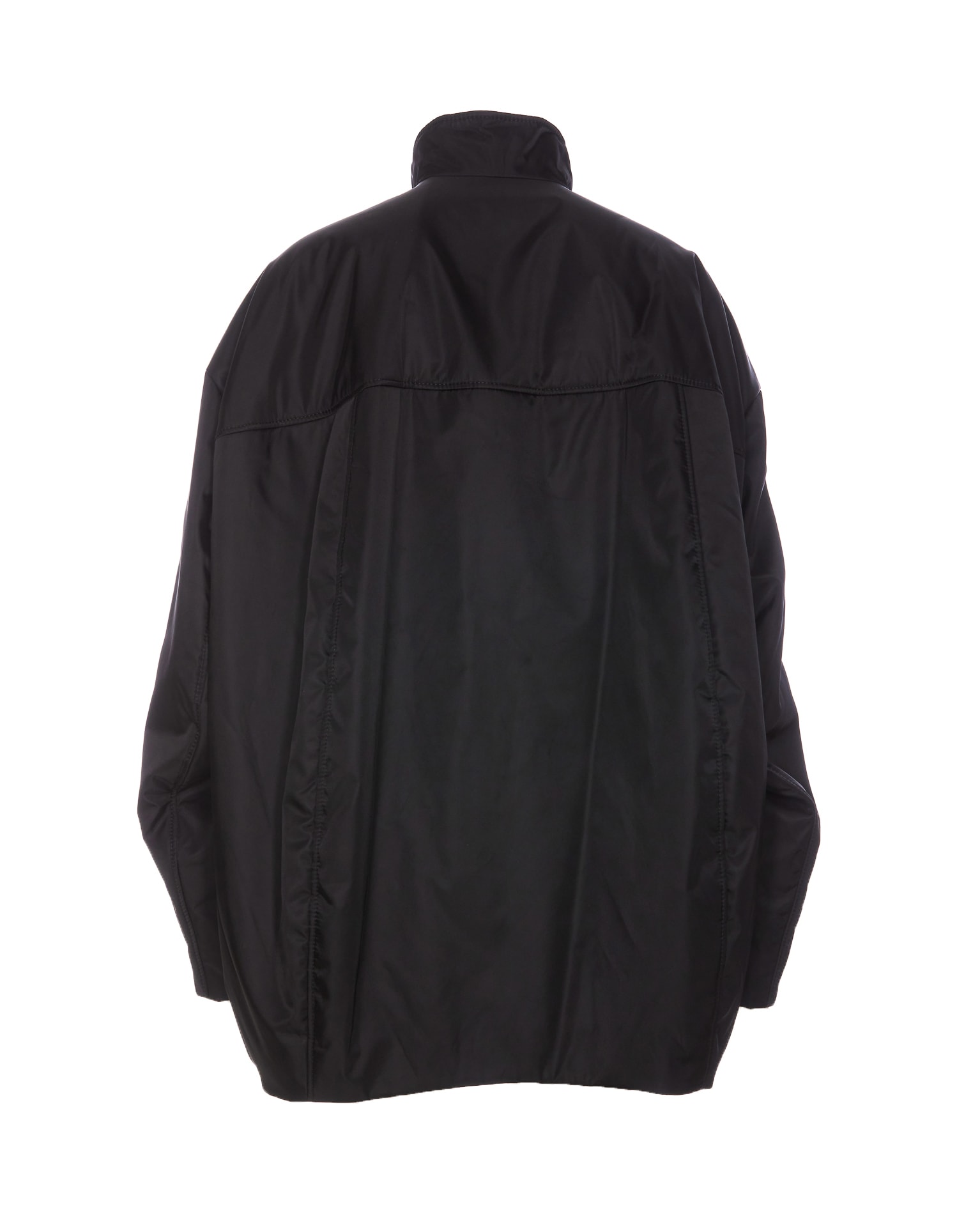 Shop Marni Twill Parka In Black