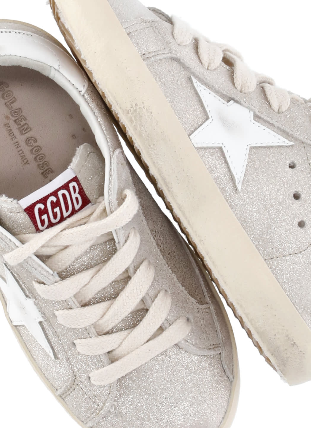 Golden Goose Super Star Sneakers In Neutral