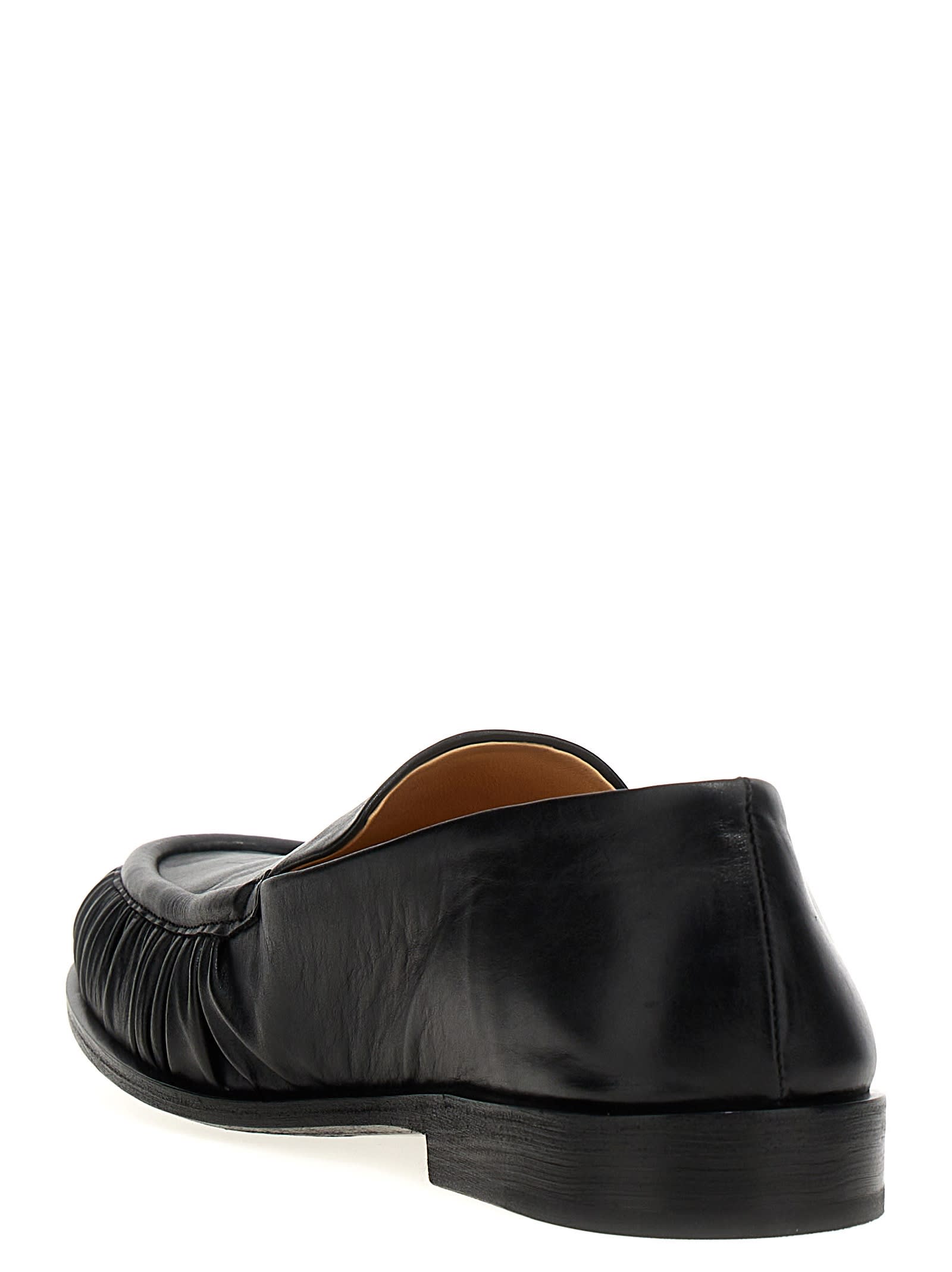 Shop Marsèll Mocassino Loafers In Black