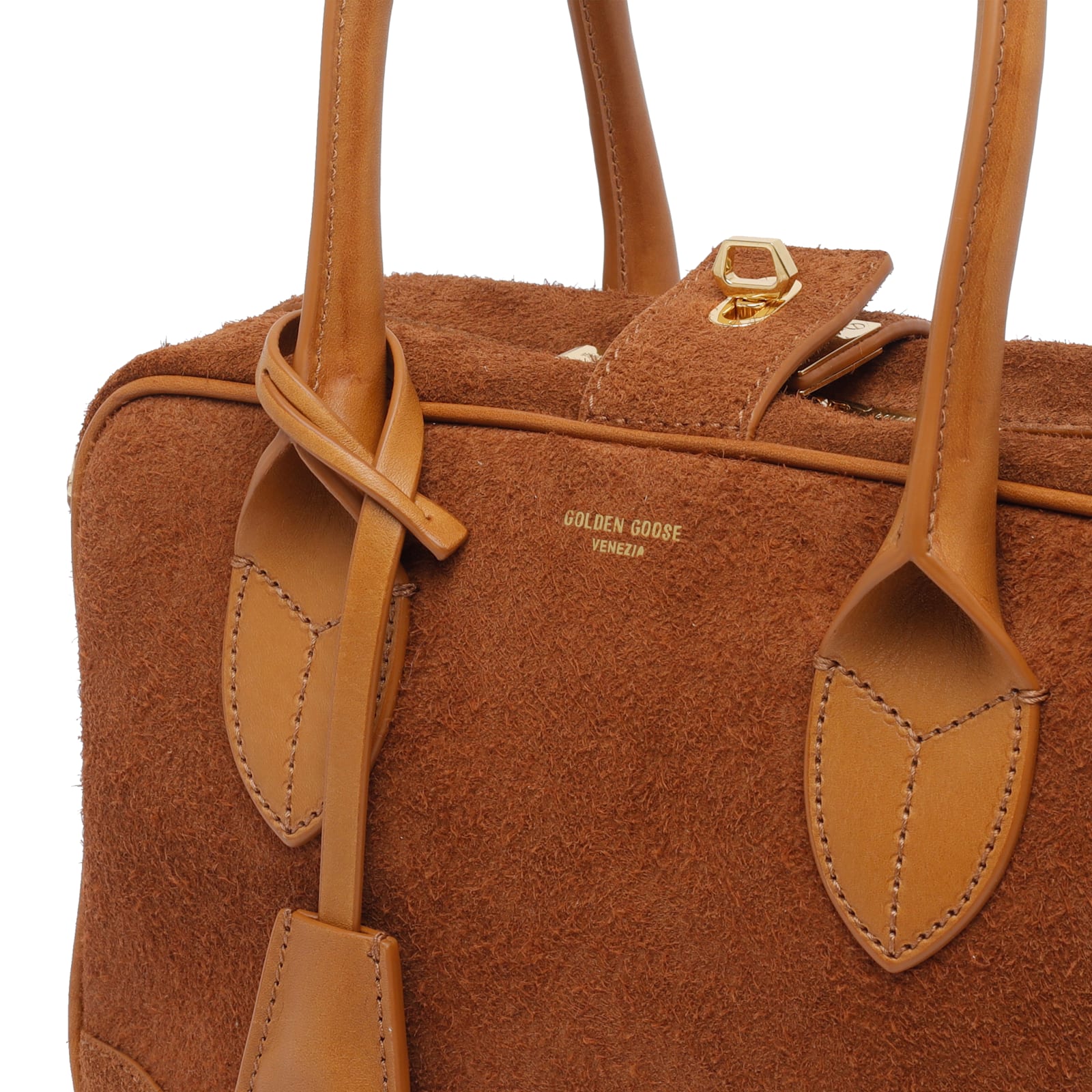 Golden Goose Vita Handbag In Brown
