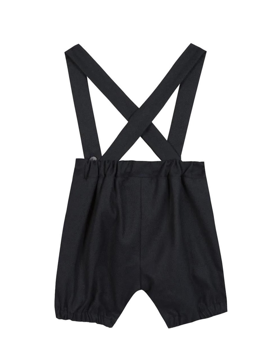 Tartine Et Chocolat Pants With Suspenders In Black