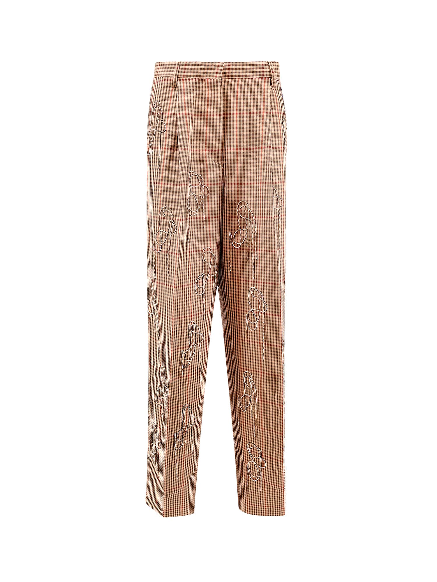 Shop Dries Van Noten Trouser In Brown