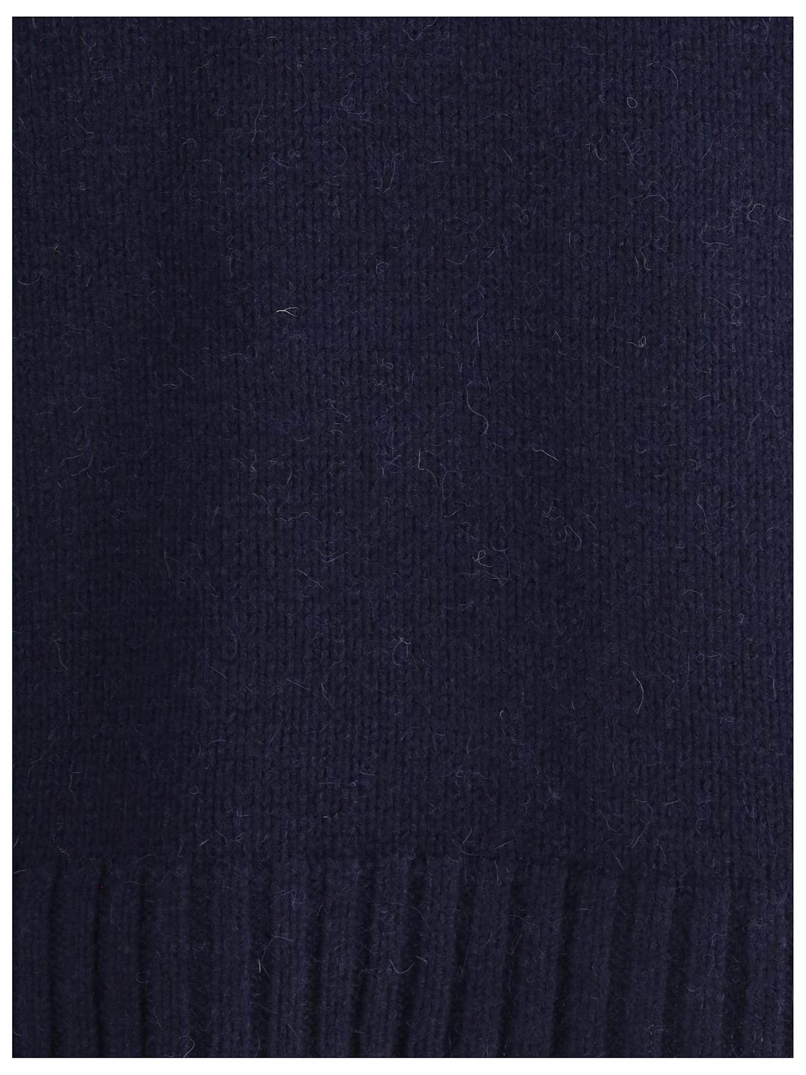 Aragona Crewneck Wool Sweater In Blue
