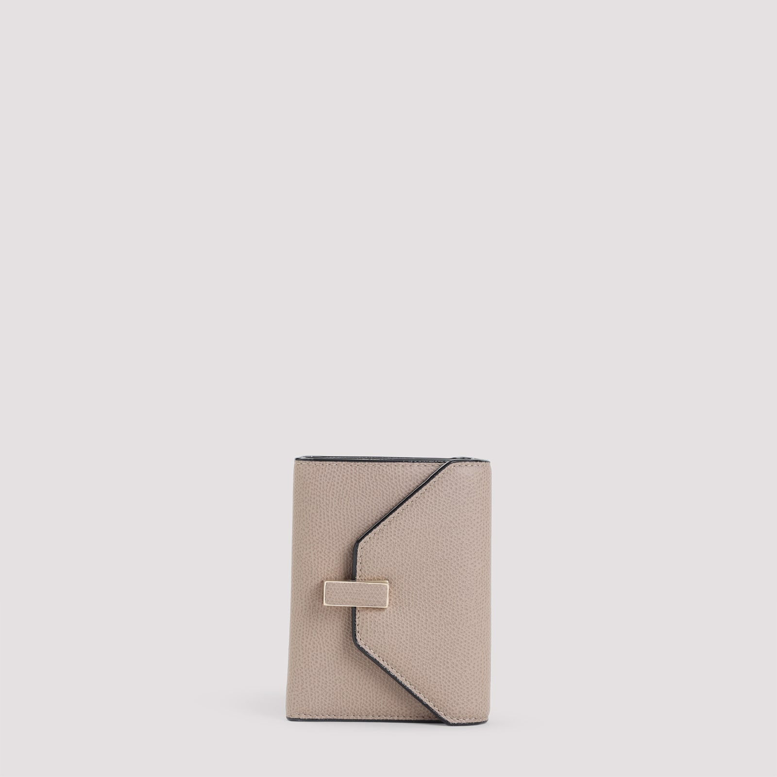 Valextra Iside Wallet In Neutral