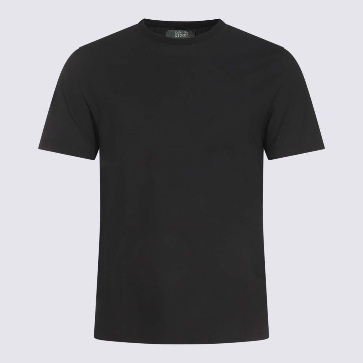 Black Cotton T-shirt