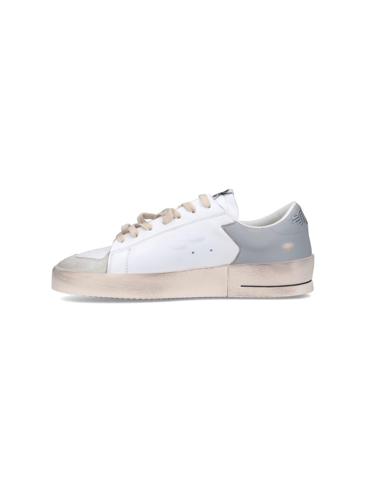 Shop Golden Goose Stardan Sneakers In Optic White/white Beige/grey/black