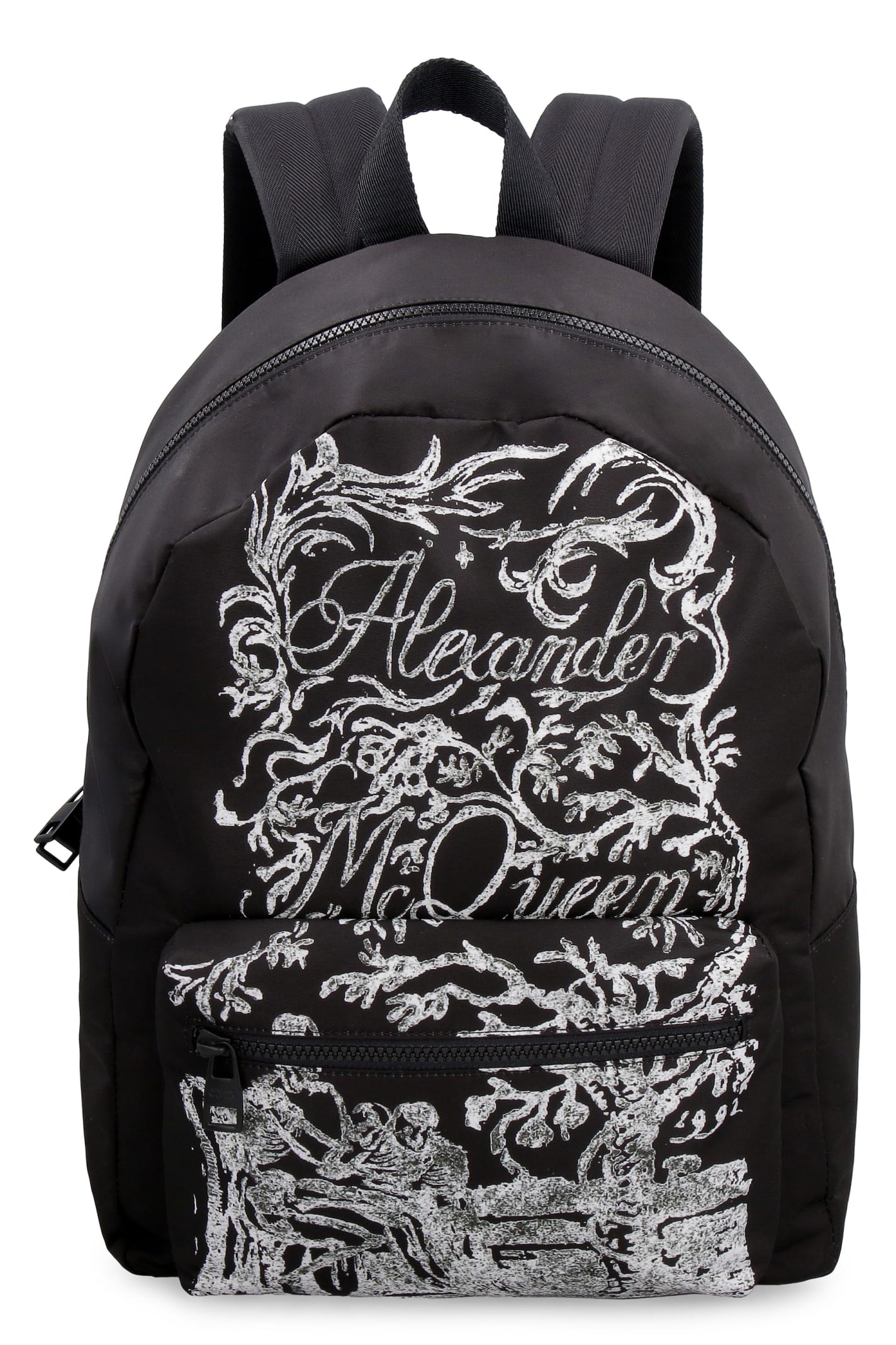 Alexander McQueen Metropolitan Logo Detail Nylon Backpack