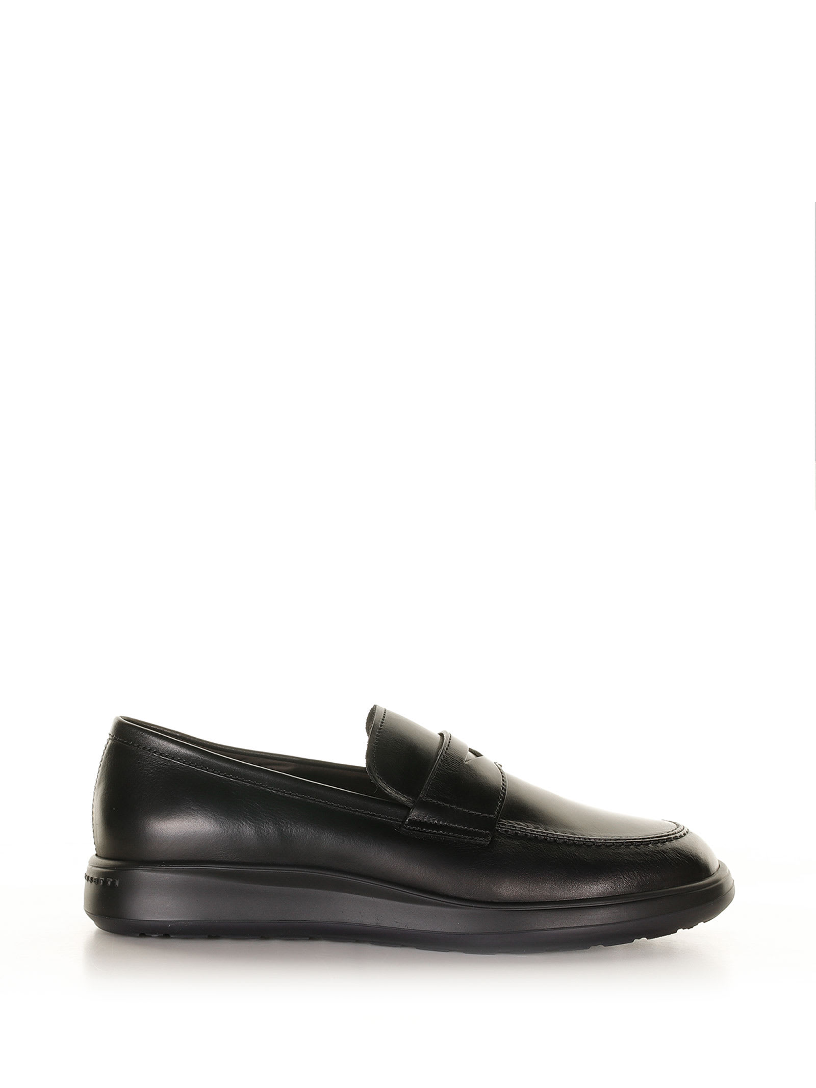 Fratelli Rossetti One Black Leather Loafers