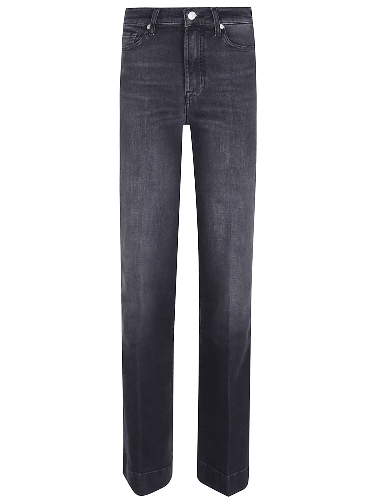 7 For All Mankind Modern Dojo Flared High-waisted Trousers