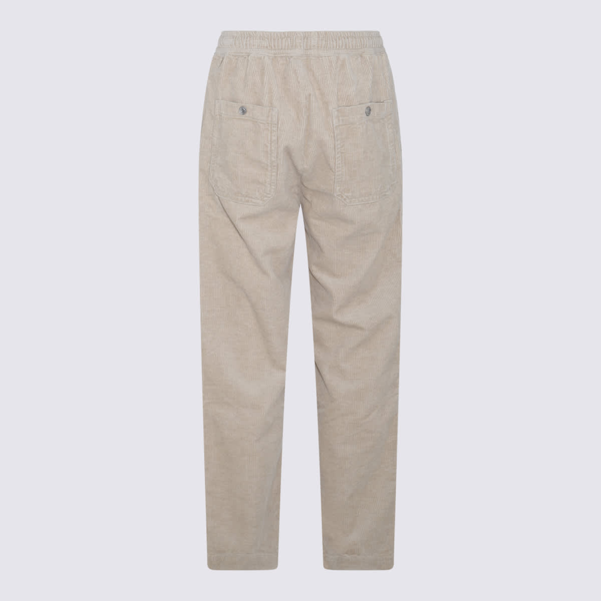 Shop Isabel Marant Beige Cotton Pants