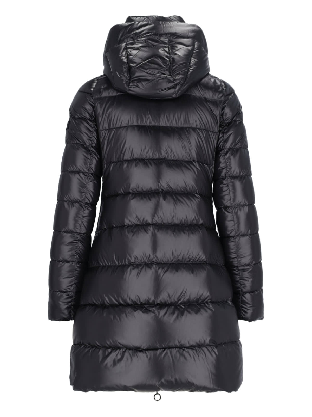 Shop Tatras Hooded Down Jacket Babila In Black