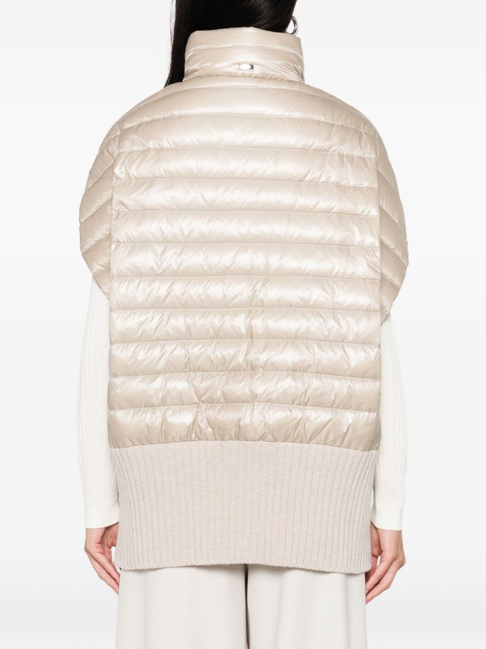 Herno Beige Down Jacket In White