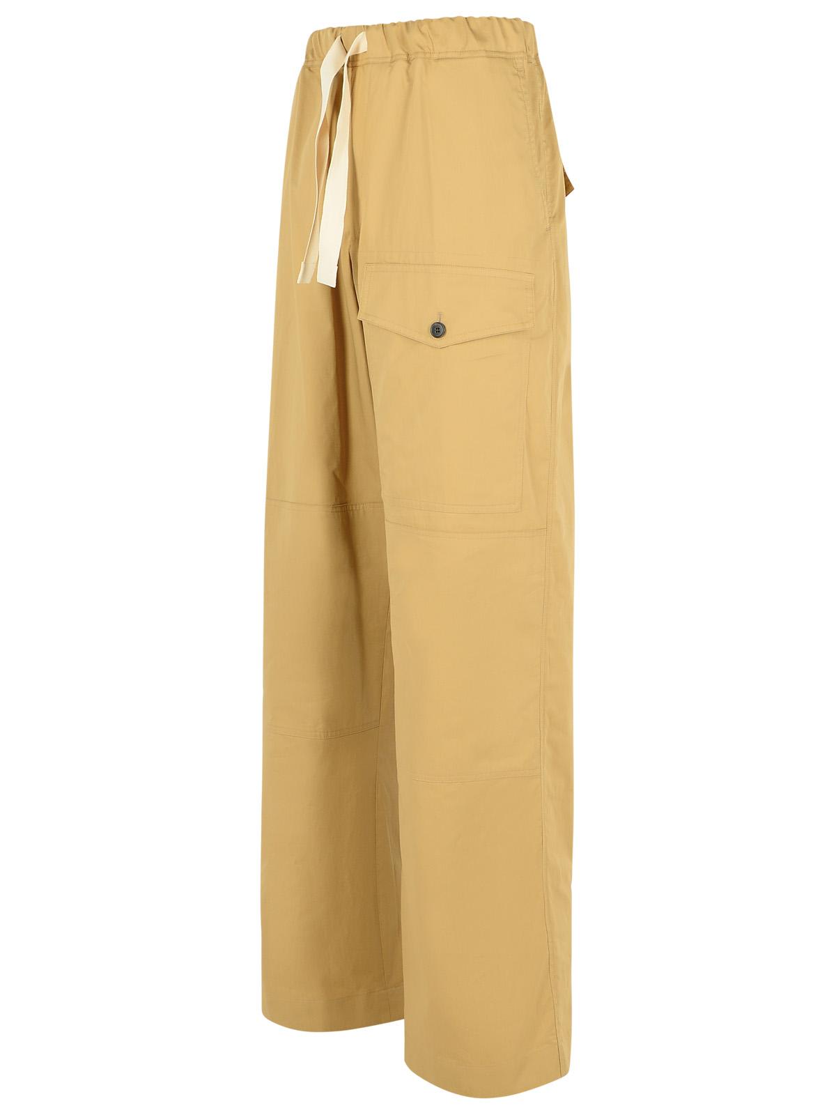 Dries Van Noten Cotton Trousers With Elastic Waistband And Pockets