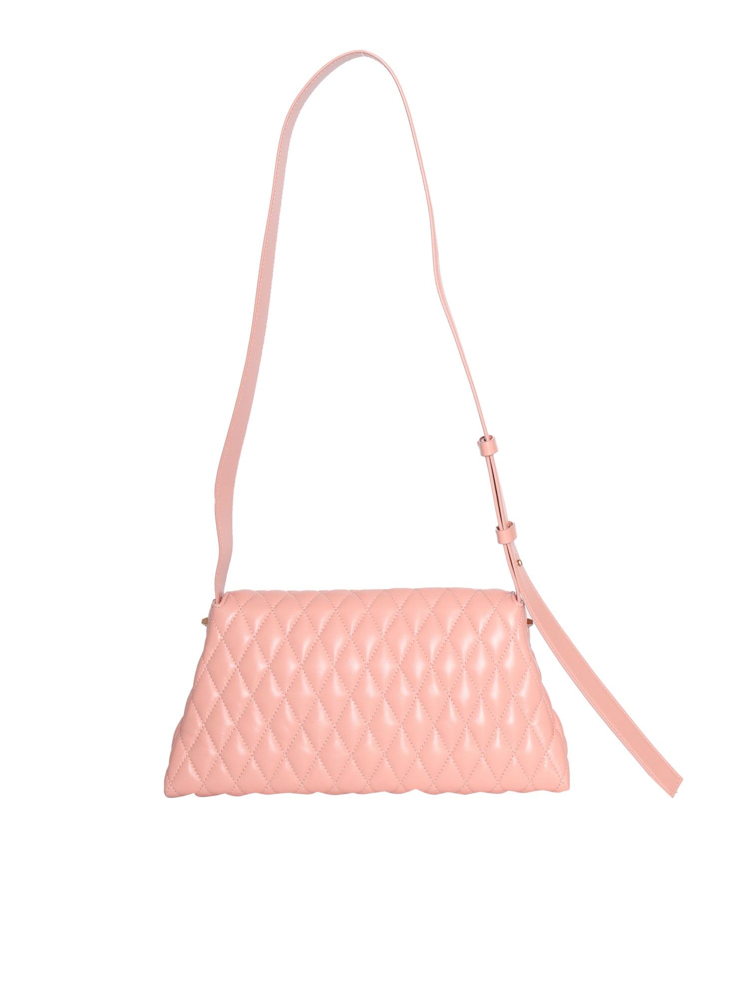Shop Ballantyne Meghan Diamond Shoulder Bag In Pink