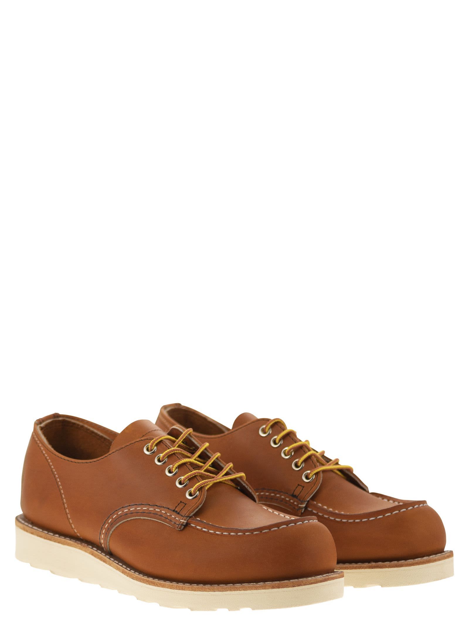 Red Wing Shop Moc Mens Oxford Shoes Uk8 Eu42 In Brown