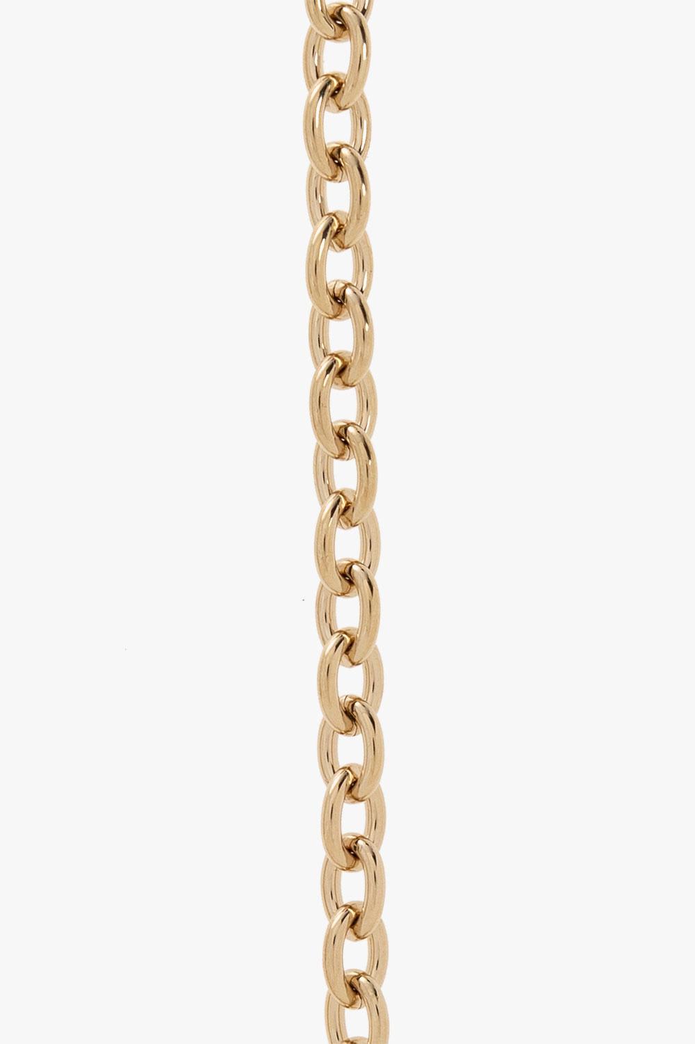 Shop Jacquemus Necklace With Charm In Gold