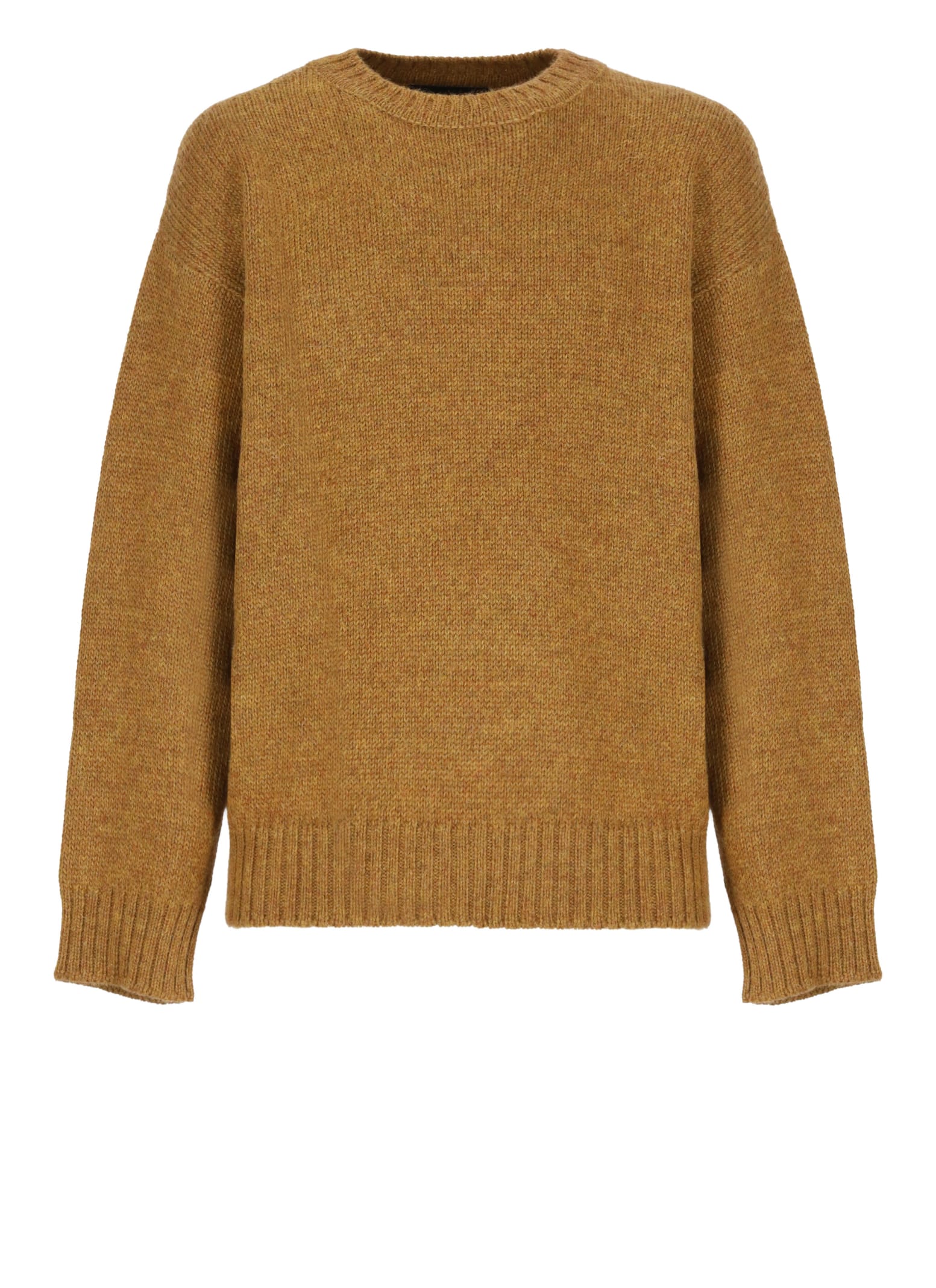 Shop Dsquared2 Alpaca Sweater In Brown