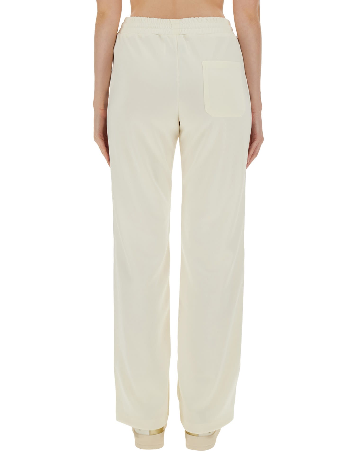 Shop Golden Goose Jogging Pants Dorotea In Papyrus