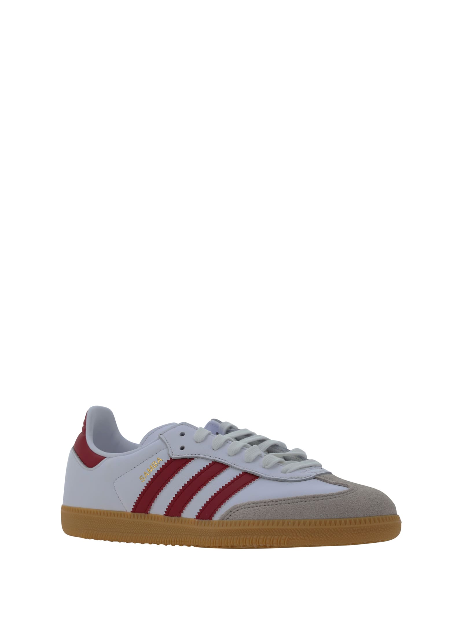 Shop Adidas Originals Samba Sneakers In Ftwwhtcburgugum3