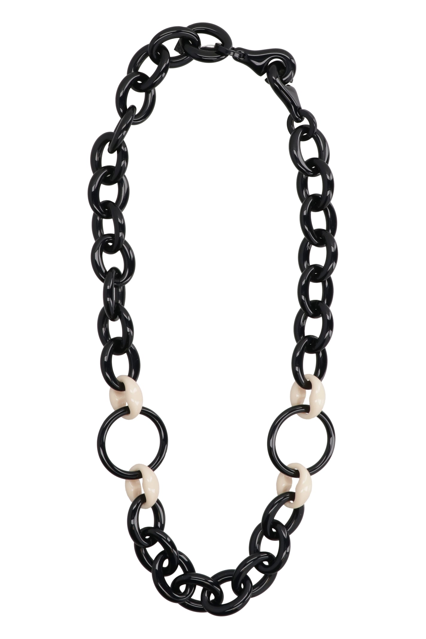 Weekend Max Mara Yang Chain Necklace In Black