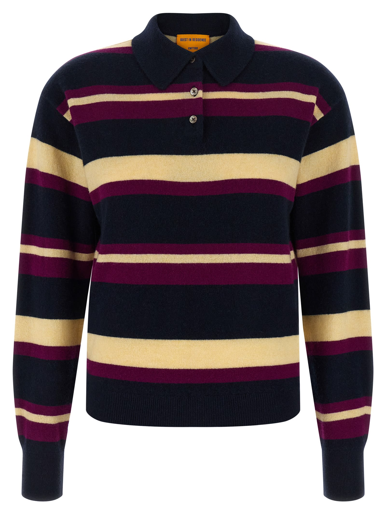 collegiate Stripe Polo Shirt