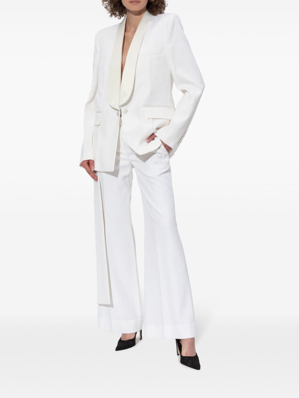 VICTORIA BECKHAM SHOWL COLLAR TUX 