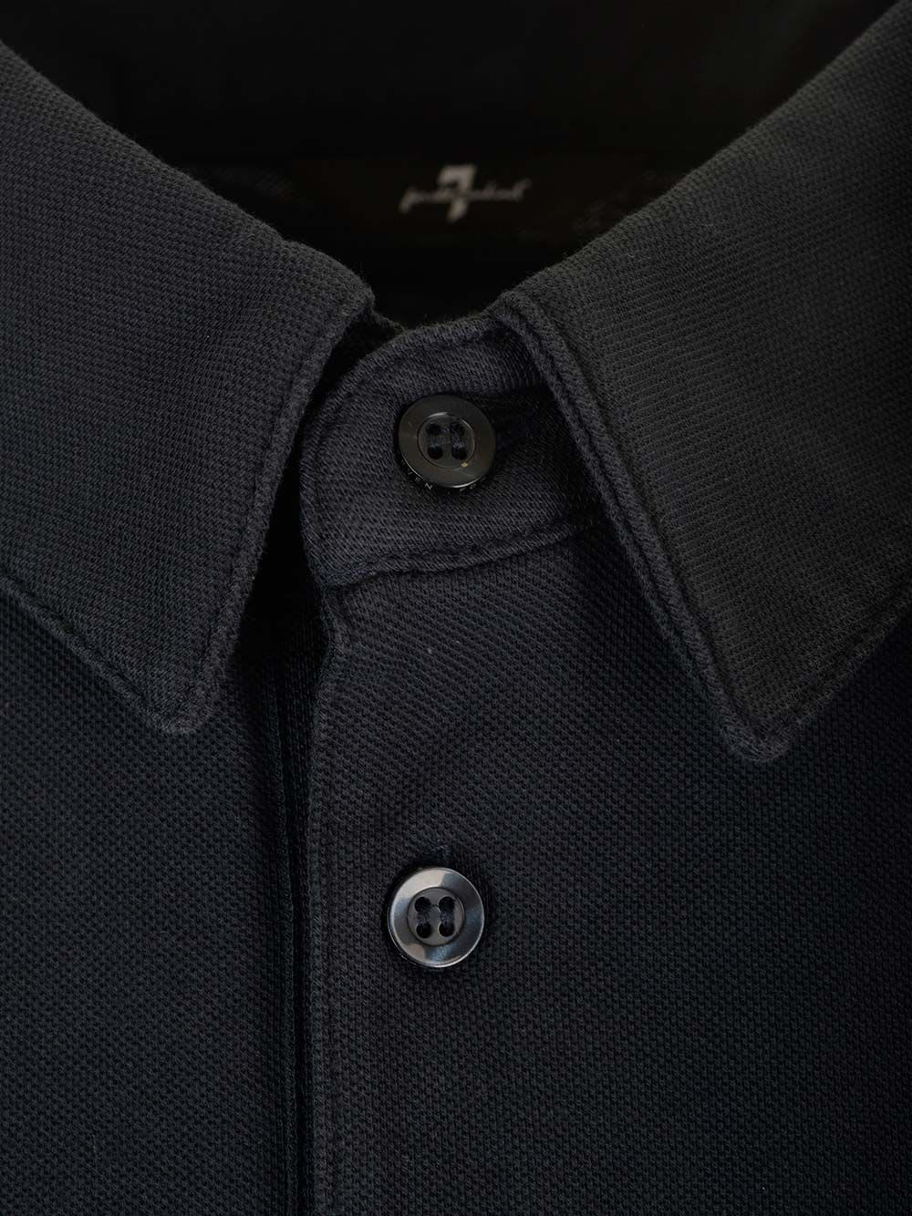 Shop 7 For All Mankind Polo Shirt In Blue