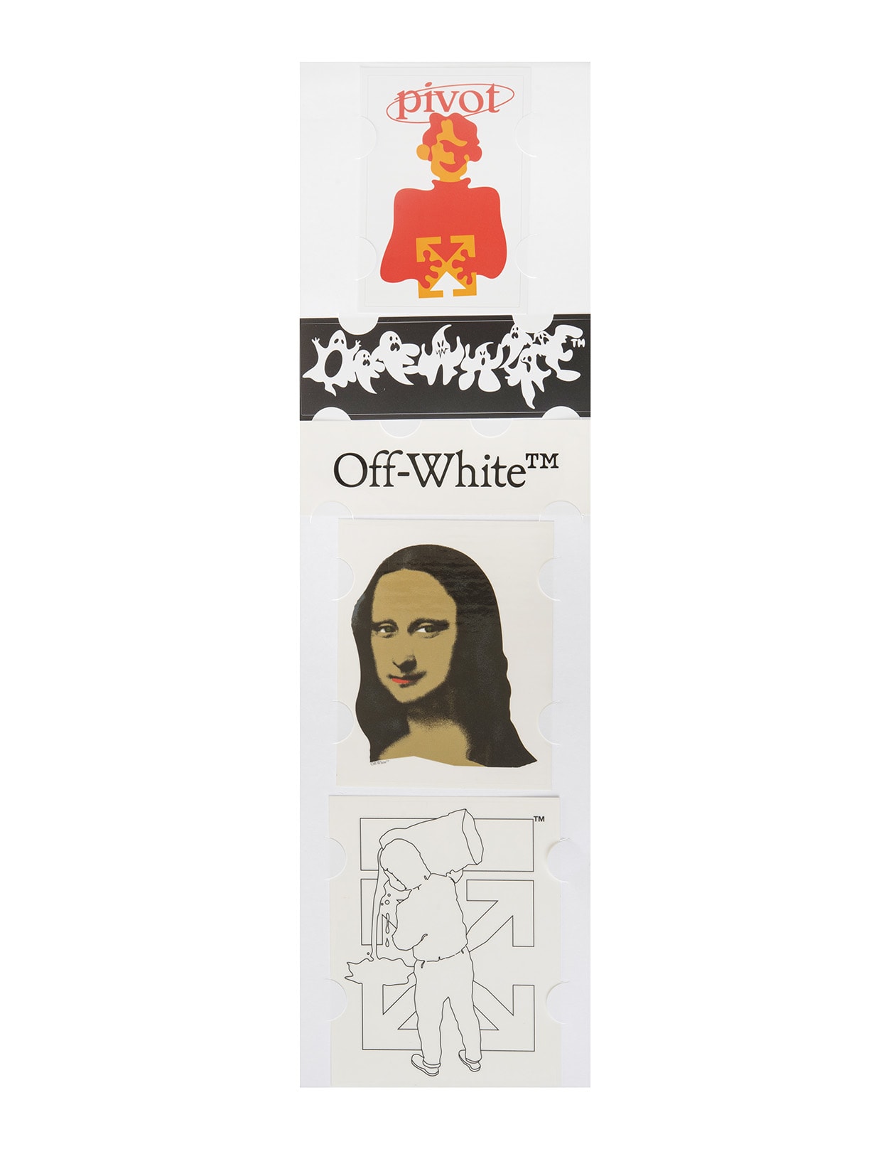 Off-White Monalisa Stickers