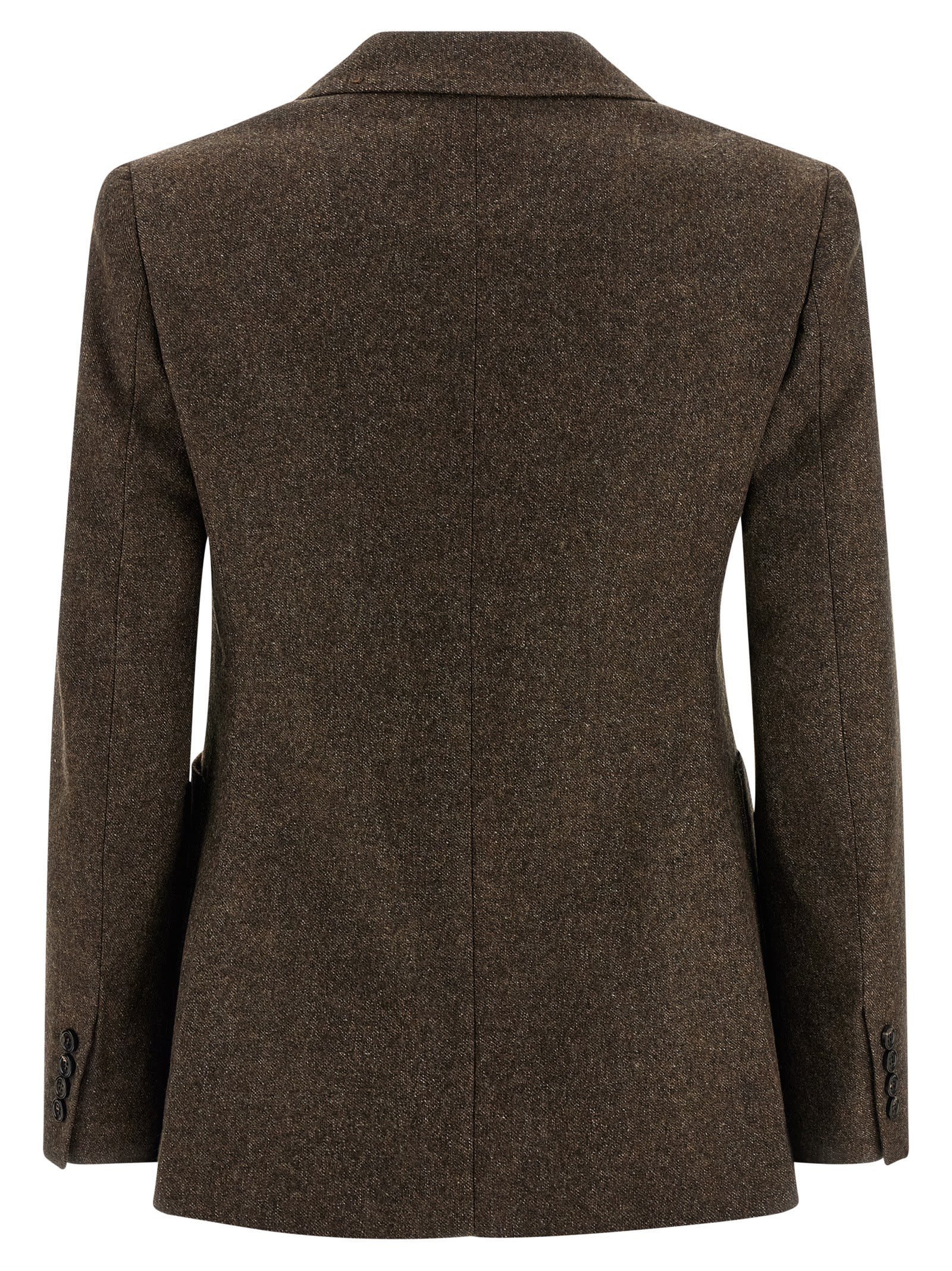 Max Mara Bermuda1234 Blazer In Brown