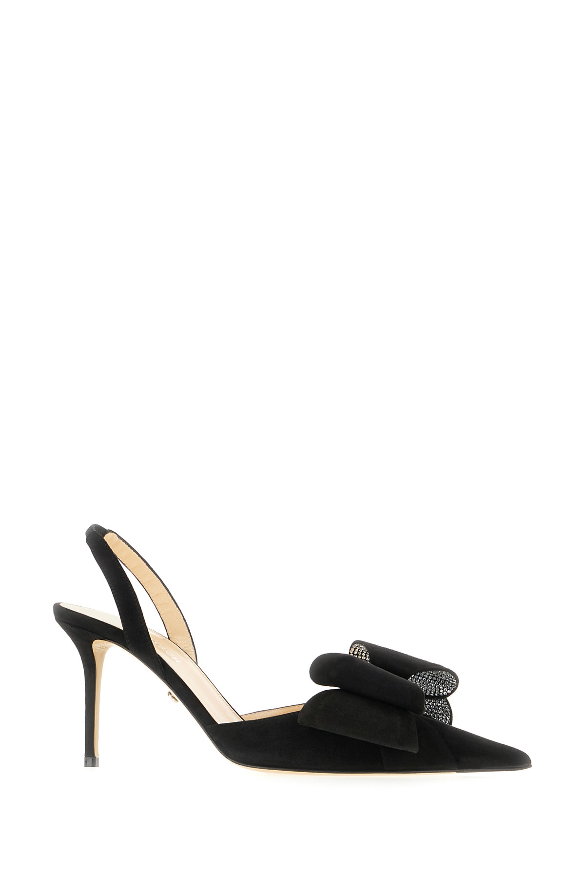 Shop Mach &amp; Mach Black Suede Le Cadeau Pumps