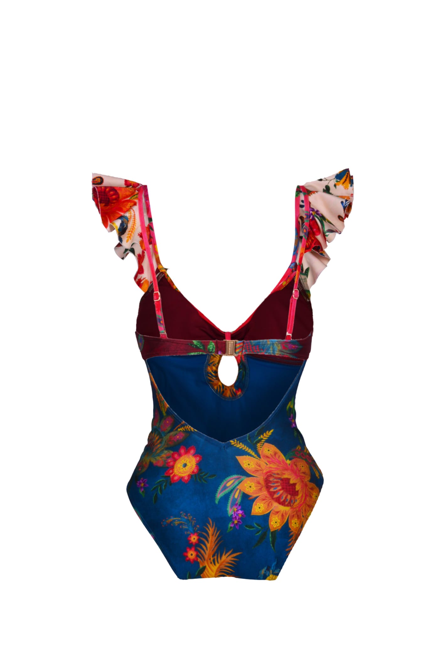 Shop Zimmermann Swimsuit In Multicolour