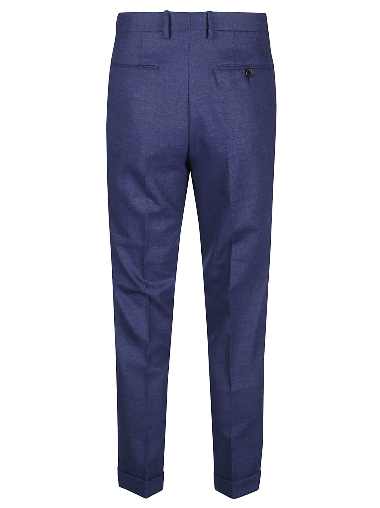 Shop Etro Army Pant In Blu Navy