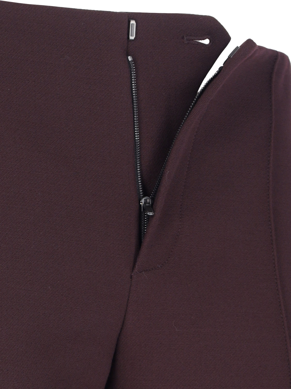 Chloé Chloe Black Stretch Wool Pant