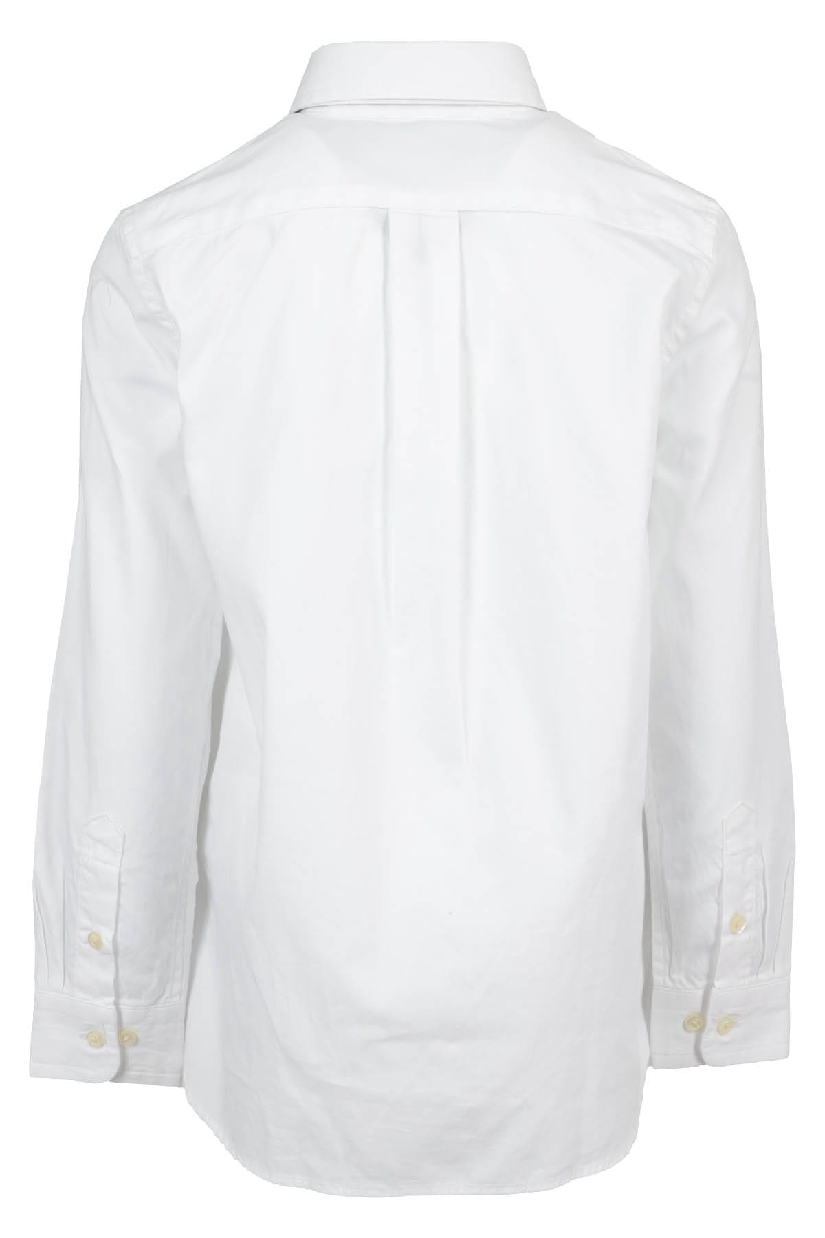 Polo Ralph Lauren Cotton Mesh Polo Shirt In White