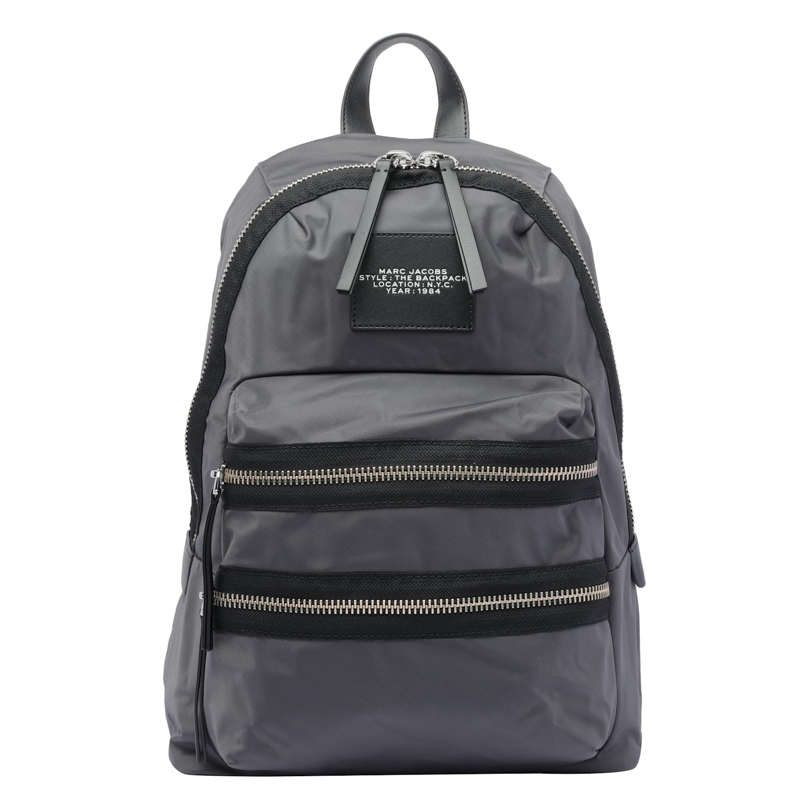 Marc Jacobs Zippered Front Pockets Top Handle Adjustable Straps