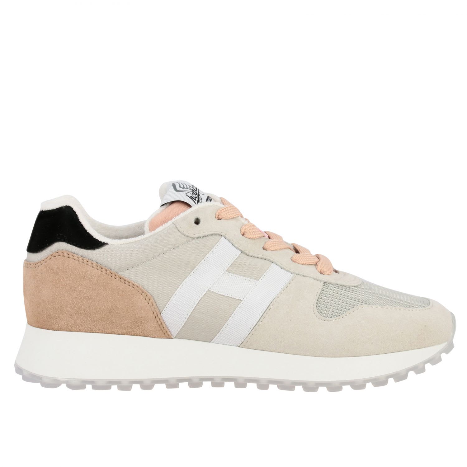HOGAN SUEDE AND LEATHER RUNNING SNEAKERS,11262926