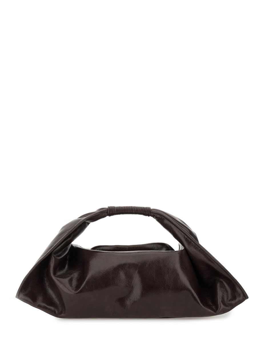 Shop Staud Mini Ronnie Bag In Brown