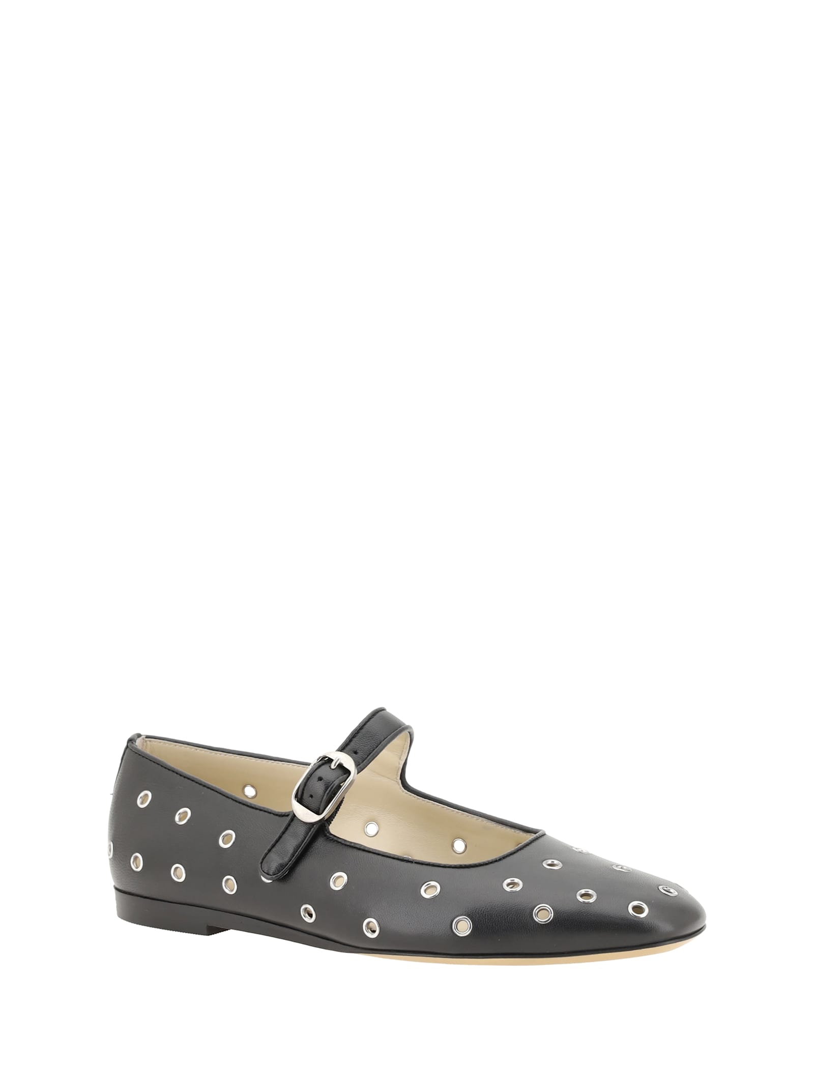 Shop Le Monde Beryl Mary Jane Ballerinas In Black