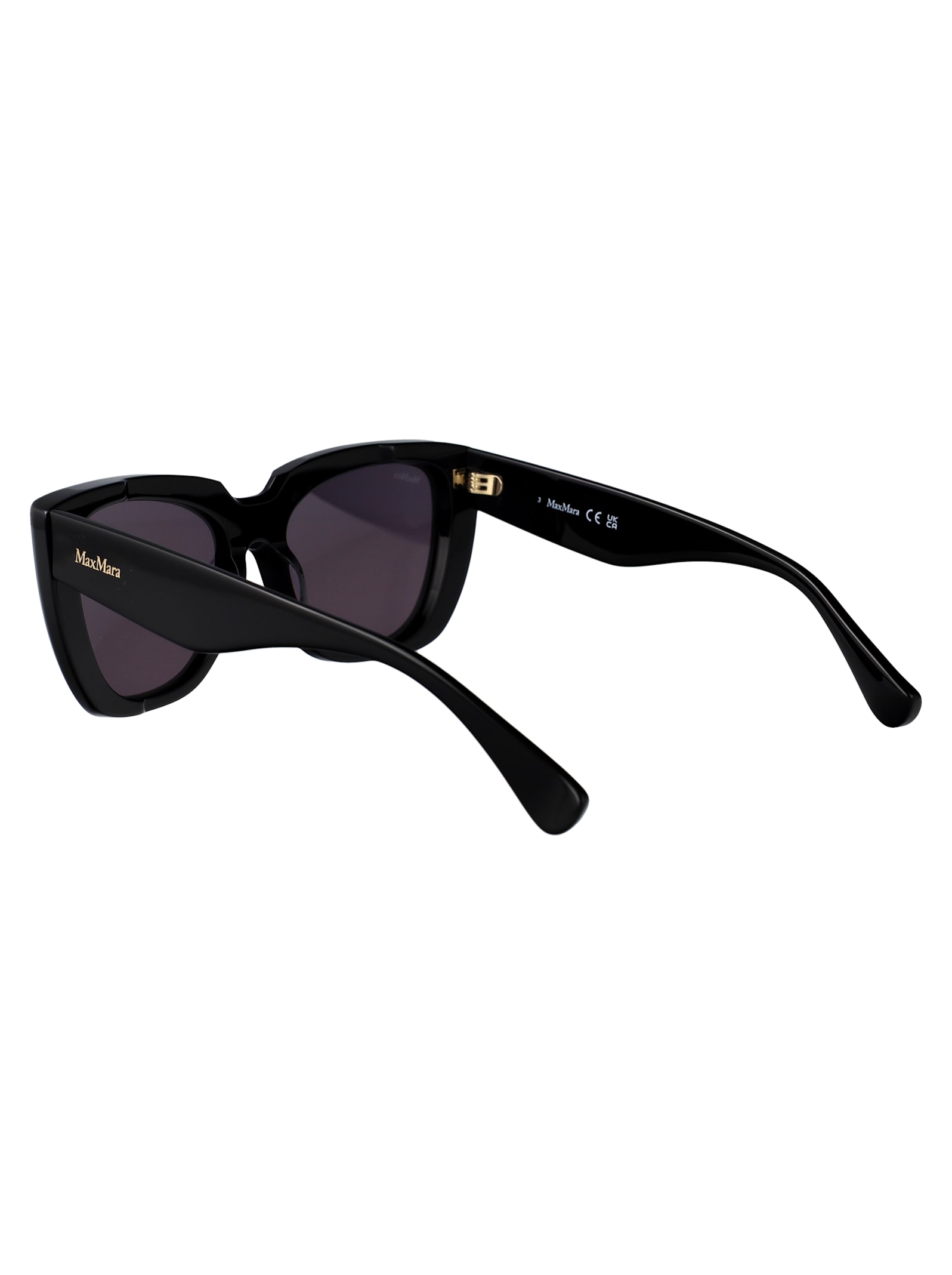 Max Mara Glimpse5 Sunglasses In Black