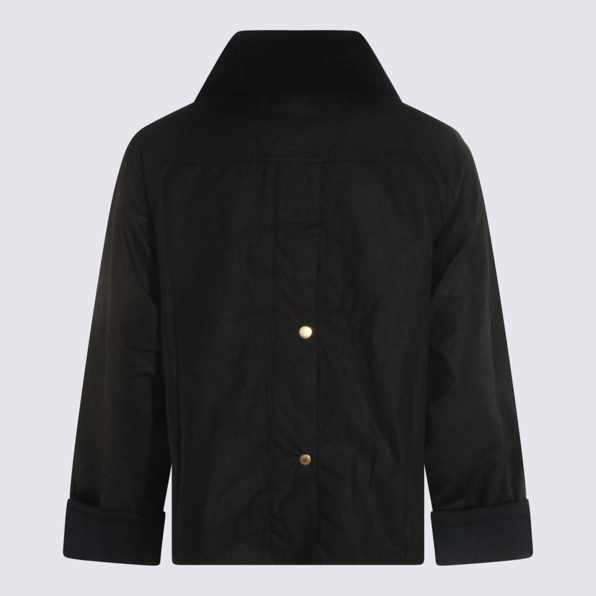 Barbour Relaxed Fit Jacket D-ring Detail In Black