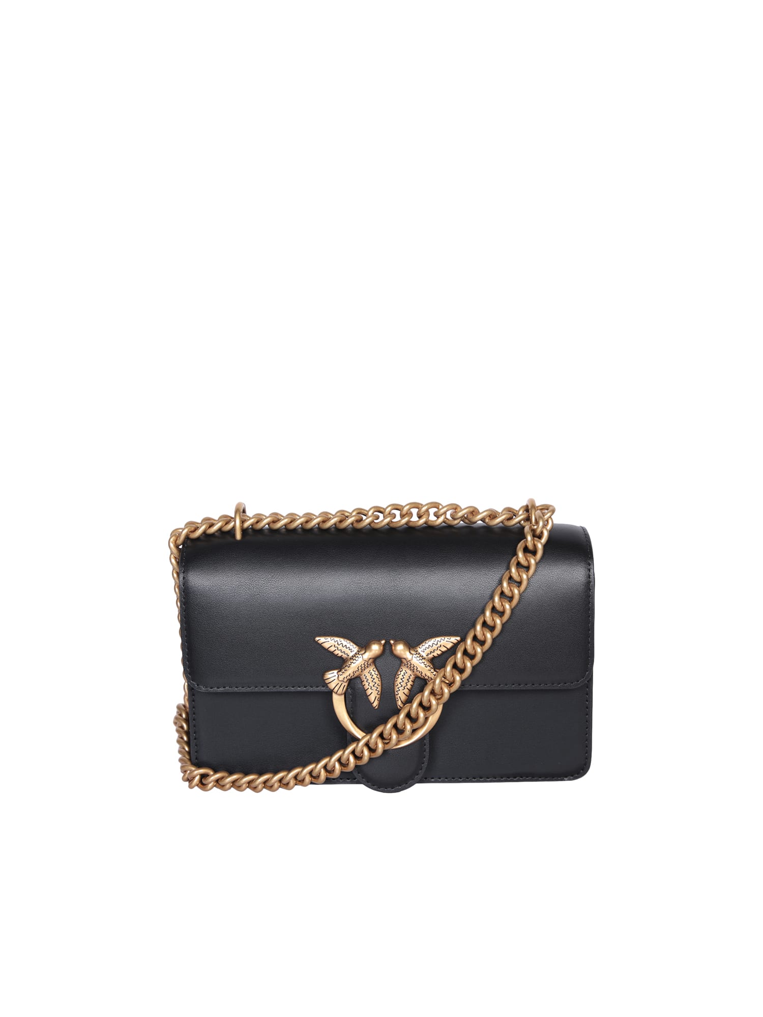Pinko Love One Mini Bag Black/gold
