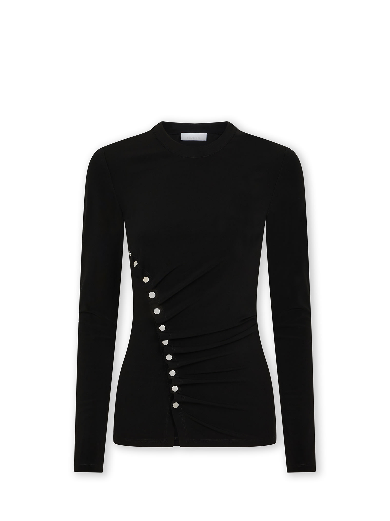 Shop Rabanne Top In Black