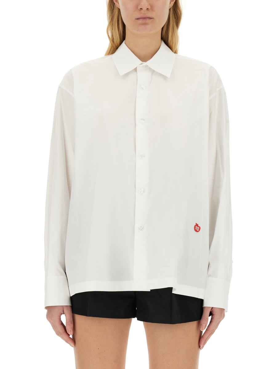 Shop Alexander Wang T Shirt With Logo In White