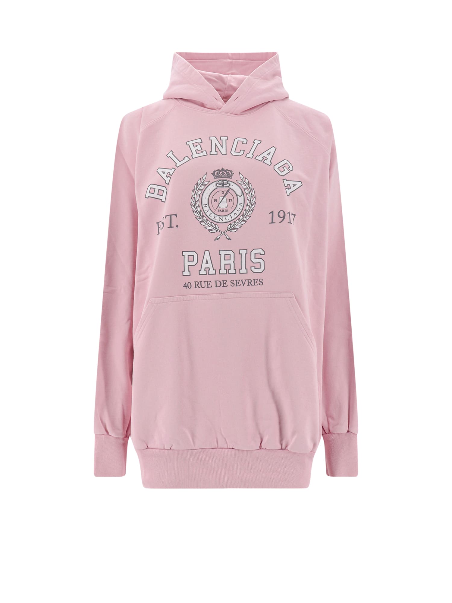 Shop Balenciaga Sweatshirt In Pink