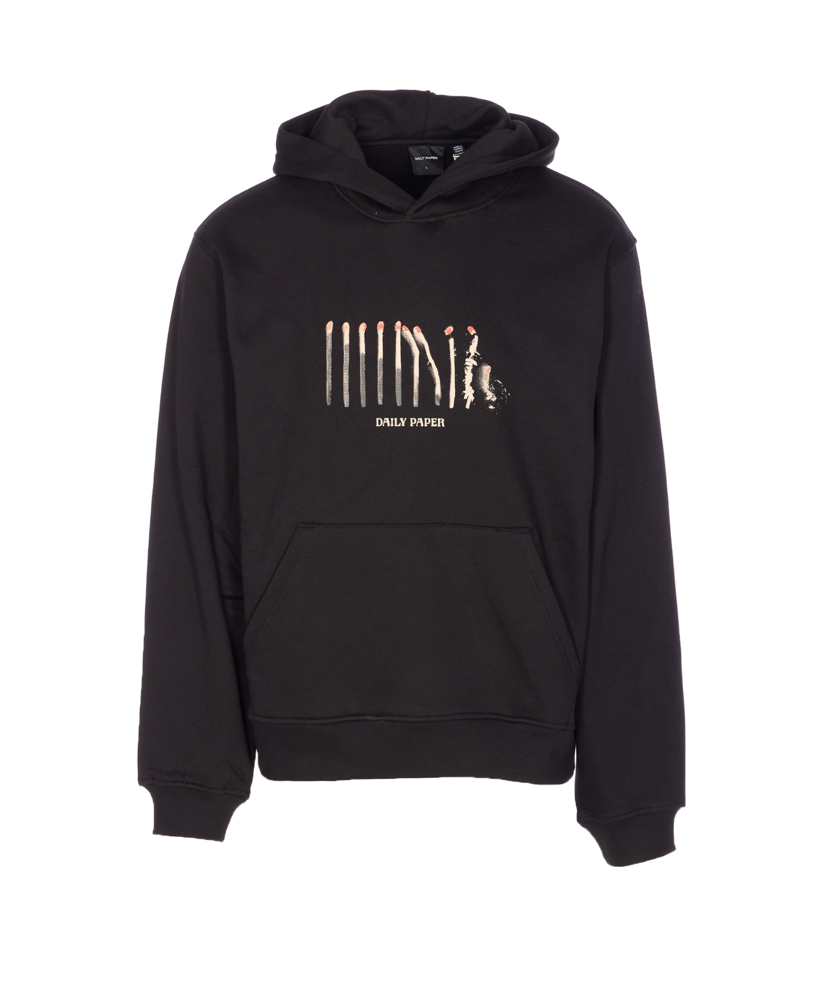 Daily Paper Light Cycle Hoodie In Black